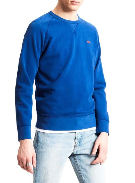 Sweat Levis Icon Bleu Homme