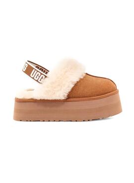 Baskets UGG W Funkette Marron pour Femme