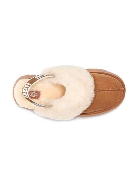 Baskets UGG W Funkette Marron pour Femme