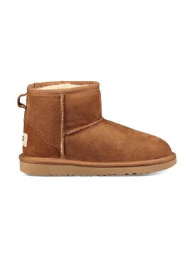 Bottes UGG K Classic Mini II Marron pour Enfants