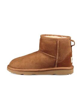 Bottes UGG K Classic Mini II Marron pour garçons