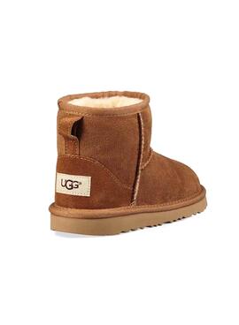 Bottes UGG K Classic Mini II Marron pour Enfants