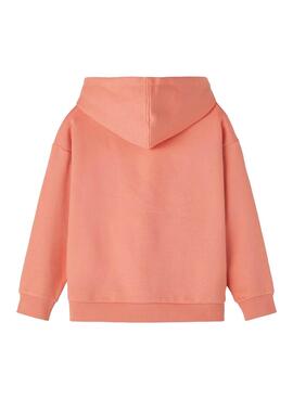 Sweat Name It Nifish Corail pour Fille