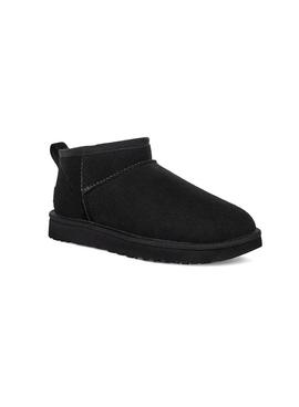 Bottes UGG W Classic Ultra Mini Noire Pour Femme