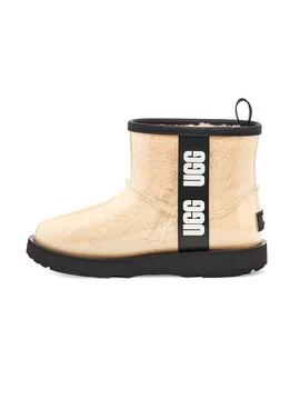 Bottes UGG K Classic Clair Mini II Beige pour Enfants