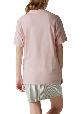 T-Shirt Lacoste Live Rose Unisexe