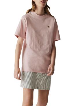 T-Shirt Lacoste Live Rose Unisexe