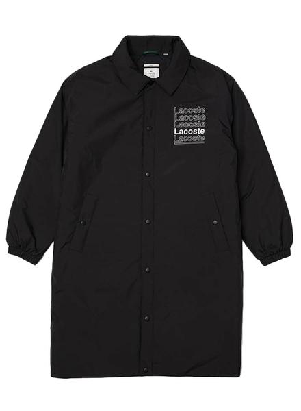 Blouson sales noir lacoste