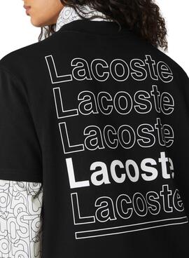 Robe Lacoste Live Noire Type de T-shirt pour Femme