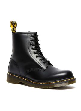 Bottes Dr. Martens 1460 Cuir lisse Noire