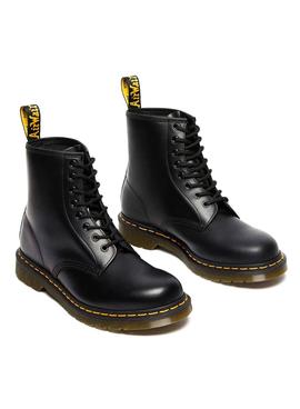 Bottes Dr. Martens 1460 Cuir lisse Noire