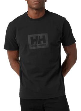 T-Shirt Helly Hansen Box T Noire pour Homme