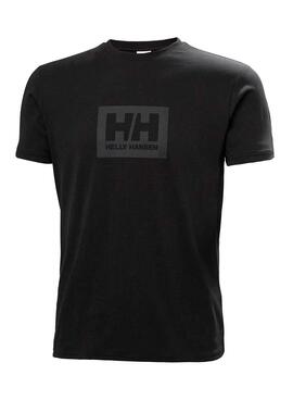 T-Shirt Helly Hansen Box T Noire pour Homme