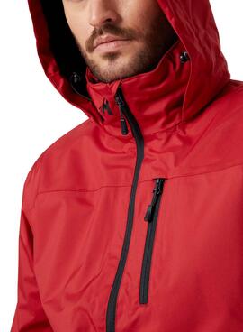 Veste Helly Hansen Crew Midlayer Hooded Rouge