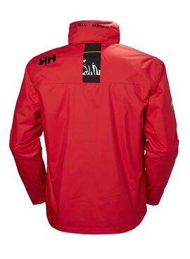 Veste Helly Hansen Crew Midlayer Hooded Rouge