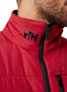 Veste Helly Hansen Crew Isulator Rouge Homme