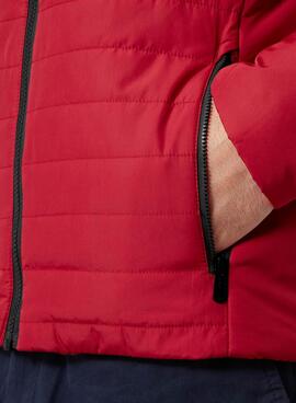 Veste Helly Hansen Crew Isulator Rouge Homme