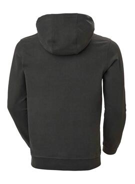 Sweat Helly Hansen Box Hoodie Gris pour Homme