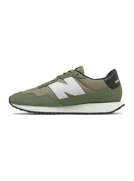 Baskets New Balance 237 Vert Homme