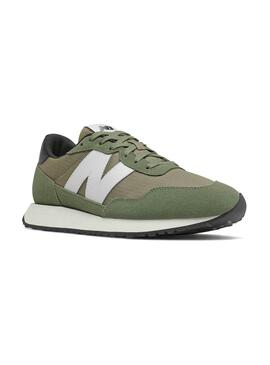 Baskets New Balance 237 Vert Homme