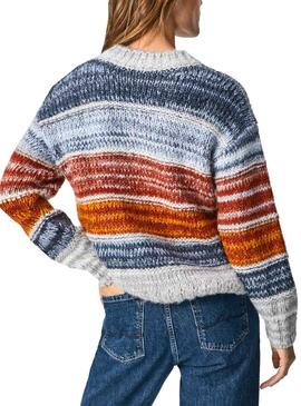 Pull Pepe Jeans Marie Multicolore pour Femme