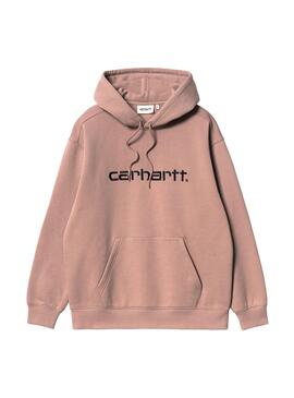 Sweat Carhartt Hooded Sweat Rosa pour Femme