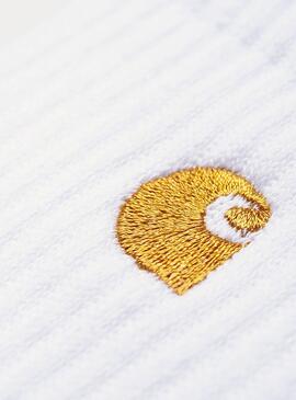 Chaussettes Carhartt Chase Blanc Dorado Unisexe