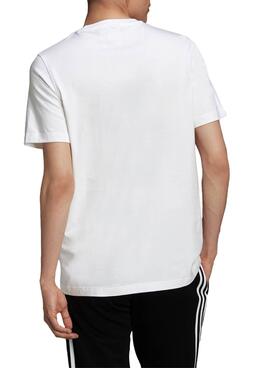T-Shirt Adidas Trefoil Blanc pour Homme