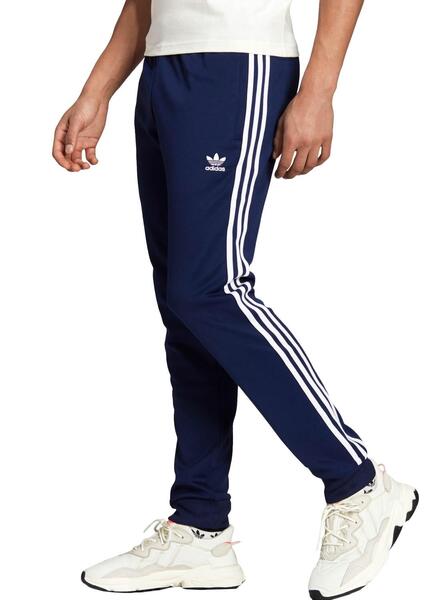 Pantalon Adidas Adicolor Classics Inox Bleu Homme