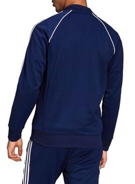 Veste Adidas Adicolor Classics Inox Bleu Homme