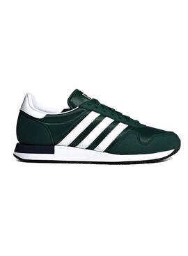 Baskets Adidas Usa 84 Vert pour Homme