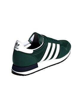 Baskets Adidas Usa 84 Vert pour Homme