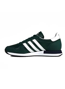 Baskets Adidas Usa 84 Vert pour Homme