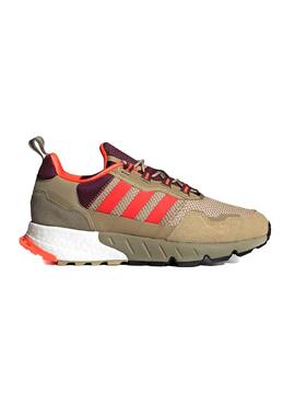 Baskets Adidas ZX 1K Boost Beige pour Homme