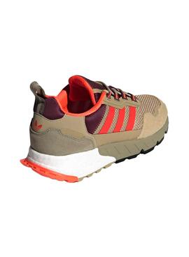 Baskets Adidas ZX 1K Boost Beige pour Homme