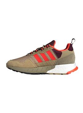 Baskets Adidas ZX 1K Boost Beige pour Homme