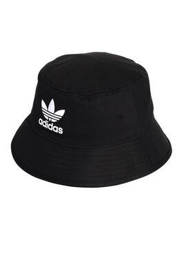 Chapeau Adidas Adicolor Bucket Trefoil Noire Unisexe