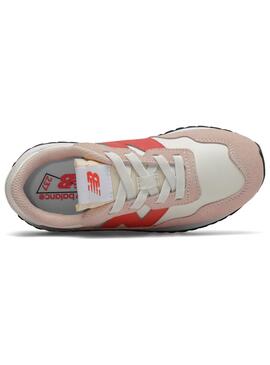 Baskets New Balance 237 Rosa pour Fille