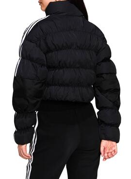 Veste Adidas Corta Puffer Noire pour Femme
