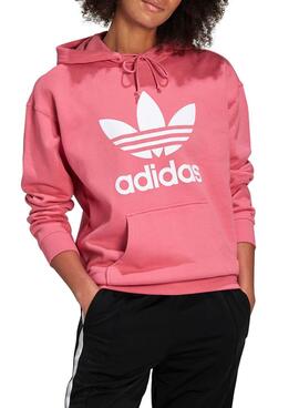 Sweat Adidas Trf Hoodie Rose pour Femme