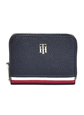 Portefeuille Tommy Hilfiger Element Bleu Marine pour Femme