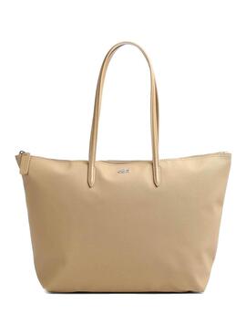 Sac à main Lacoste Tote Beige pour Femme