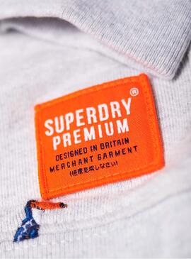 Sweat Superdry AOE Gris pour les hommes