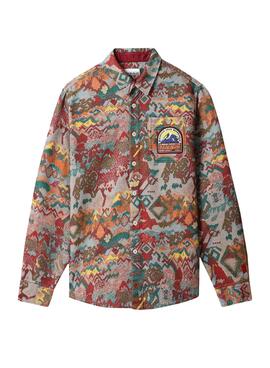 Chemise Napapijri Aurina Multicolore pour Homme