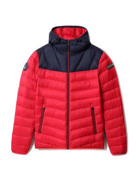 Veste Napapijri Aerons Rouge pour Homme