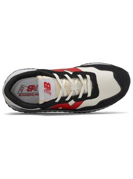 Baskets New Balance 237 Noire pour  Garçon et Fille