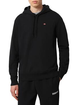 Sweat Napapijri Balis Noire pour Homme