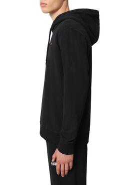 Sweat Napapijri Balis Noire pour Homme