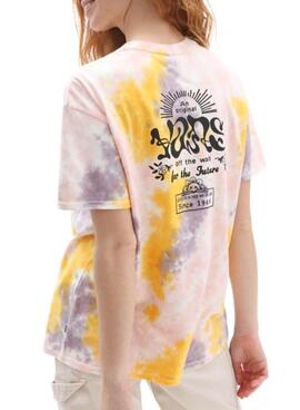 T-Shirt Vans Wm Mascy Grunge Multicolore Femme