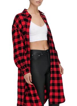 Chemise Only Cherri Life Cadres pour Femme